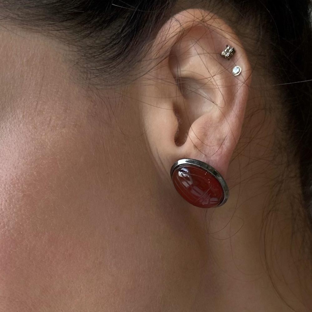 Egyptian Scarab Earrings 