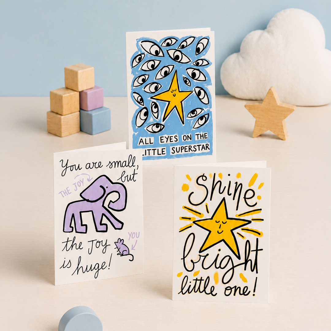 Baby Celebration - Greeting Cards