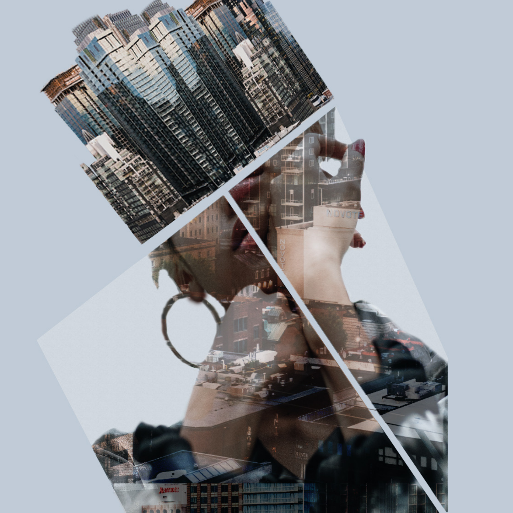 Urban Soul | Surreal Collage Art Print 