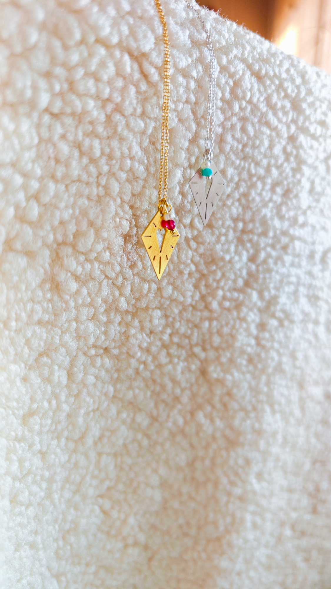 'Heart-Light' Silver Necklace