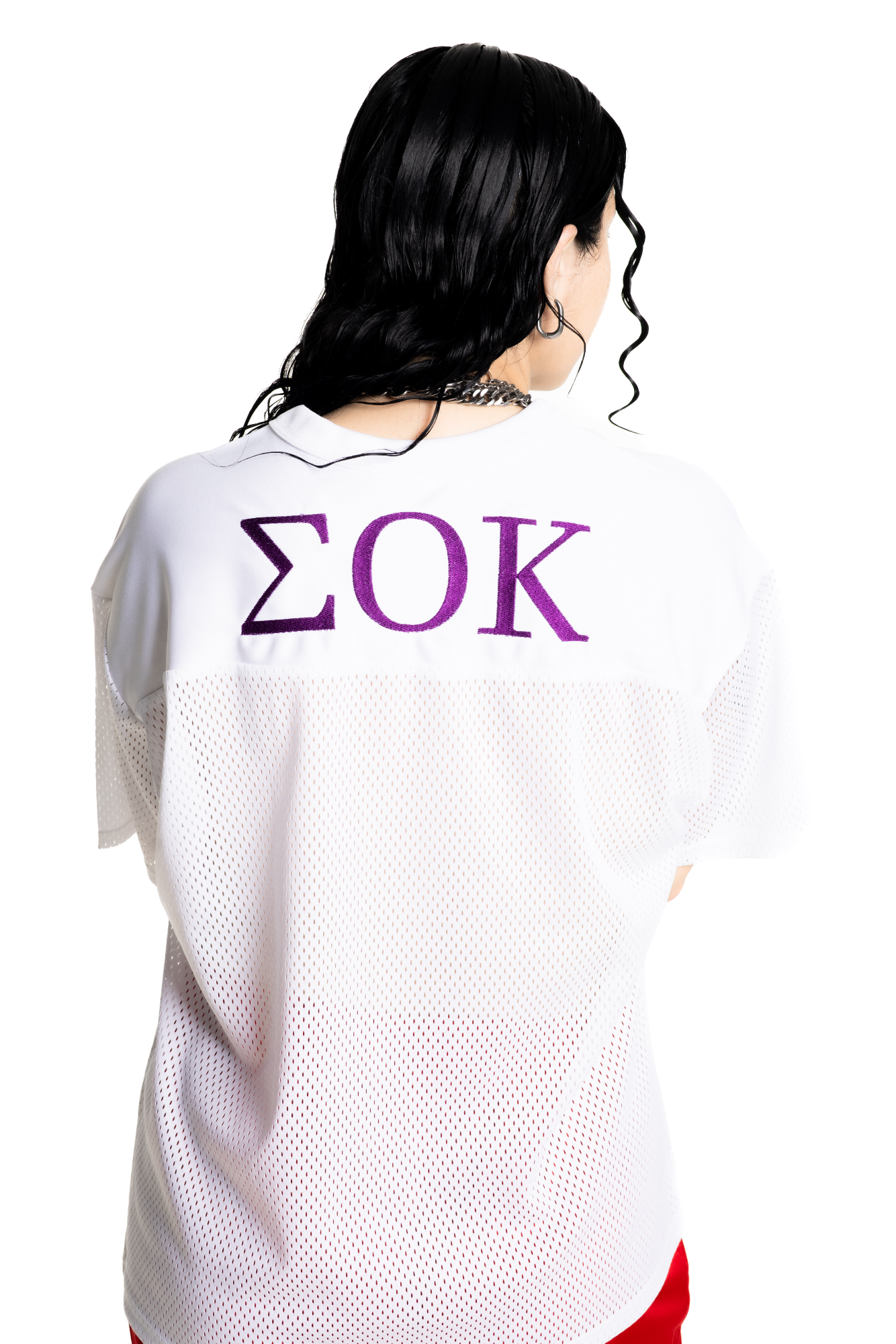 Baseball Top -White