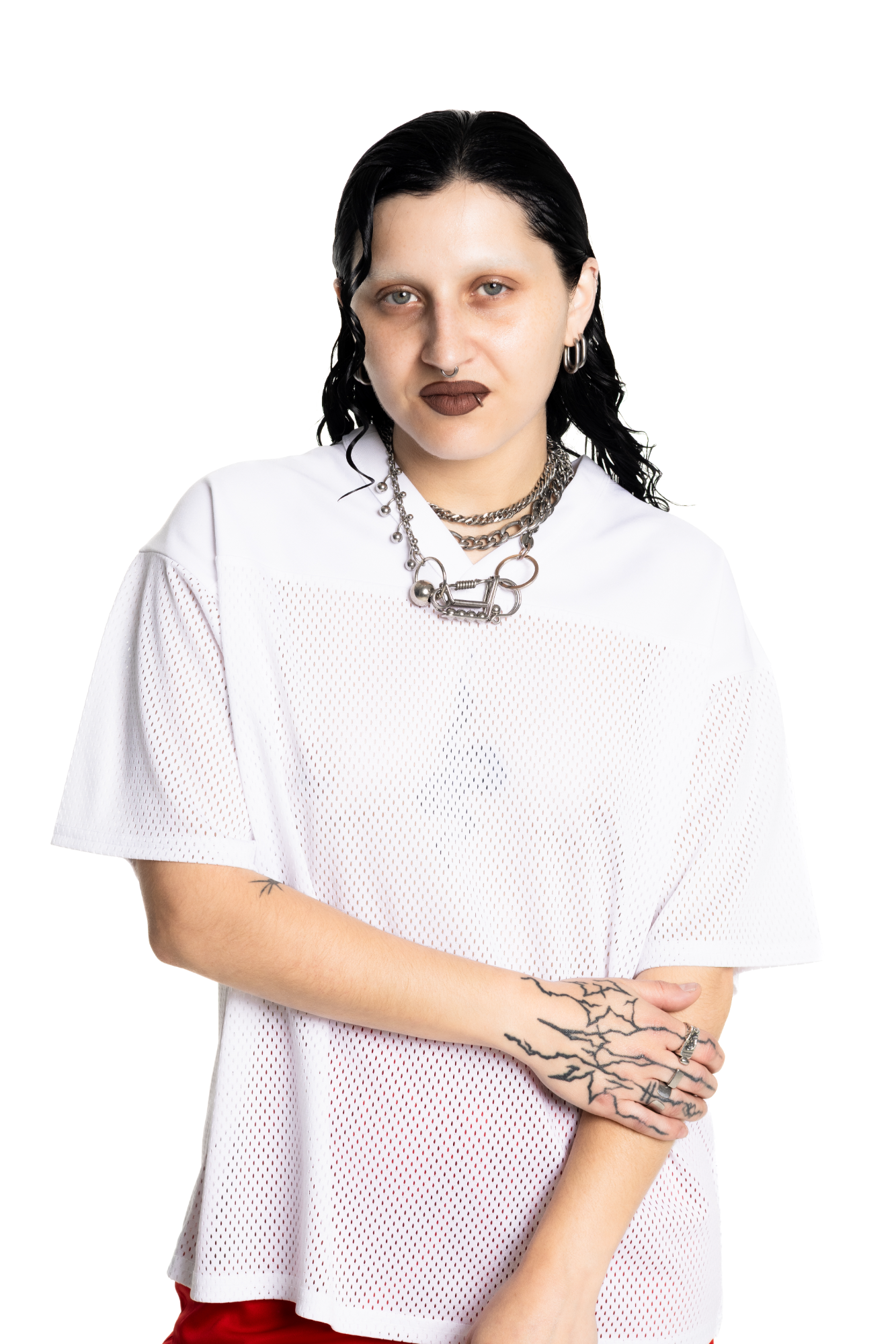 Baseball Top -White
