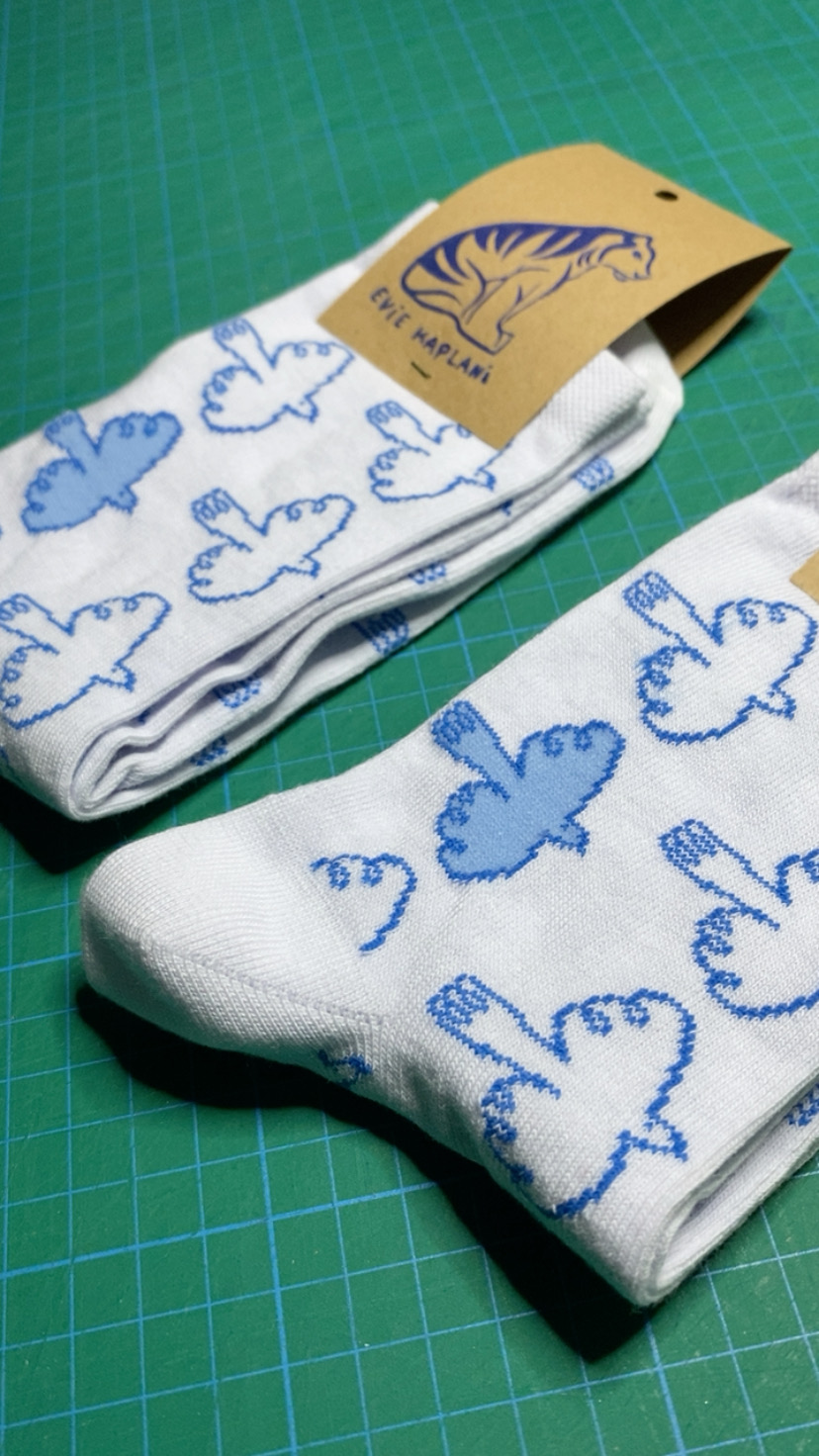 "Birds" - Premium Socks