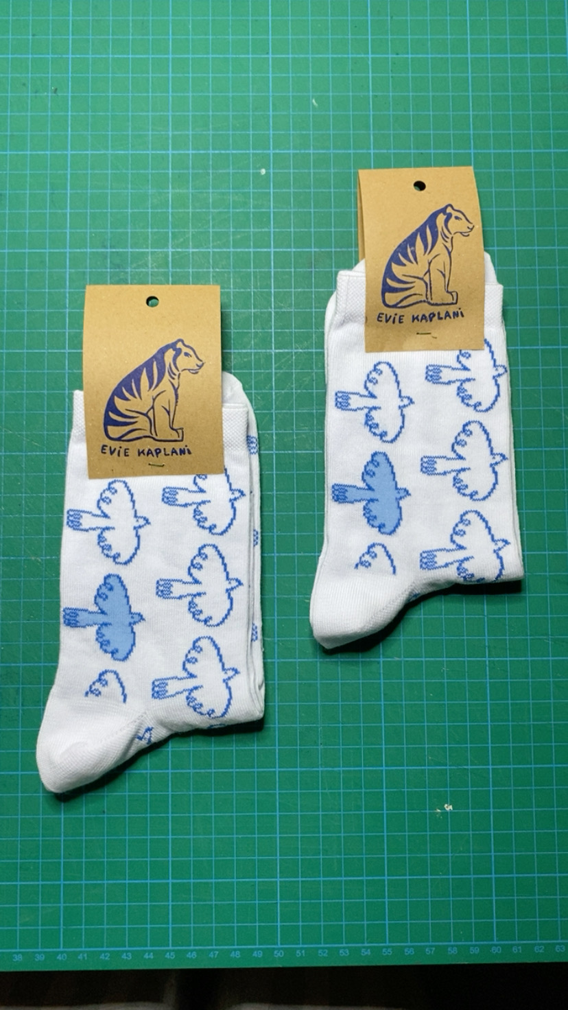 "Birds" - Premium Socks