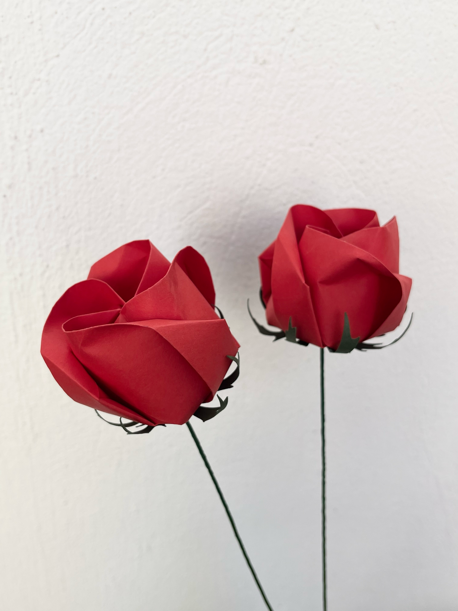 Paper Red Rose