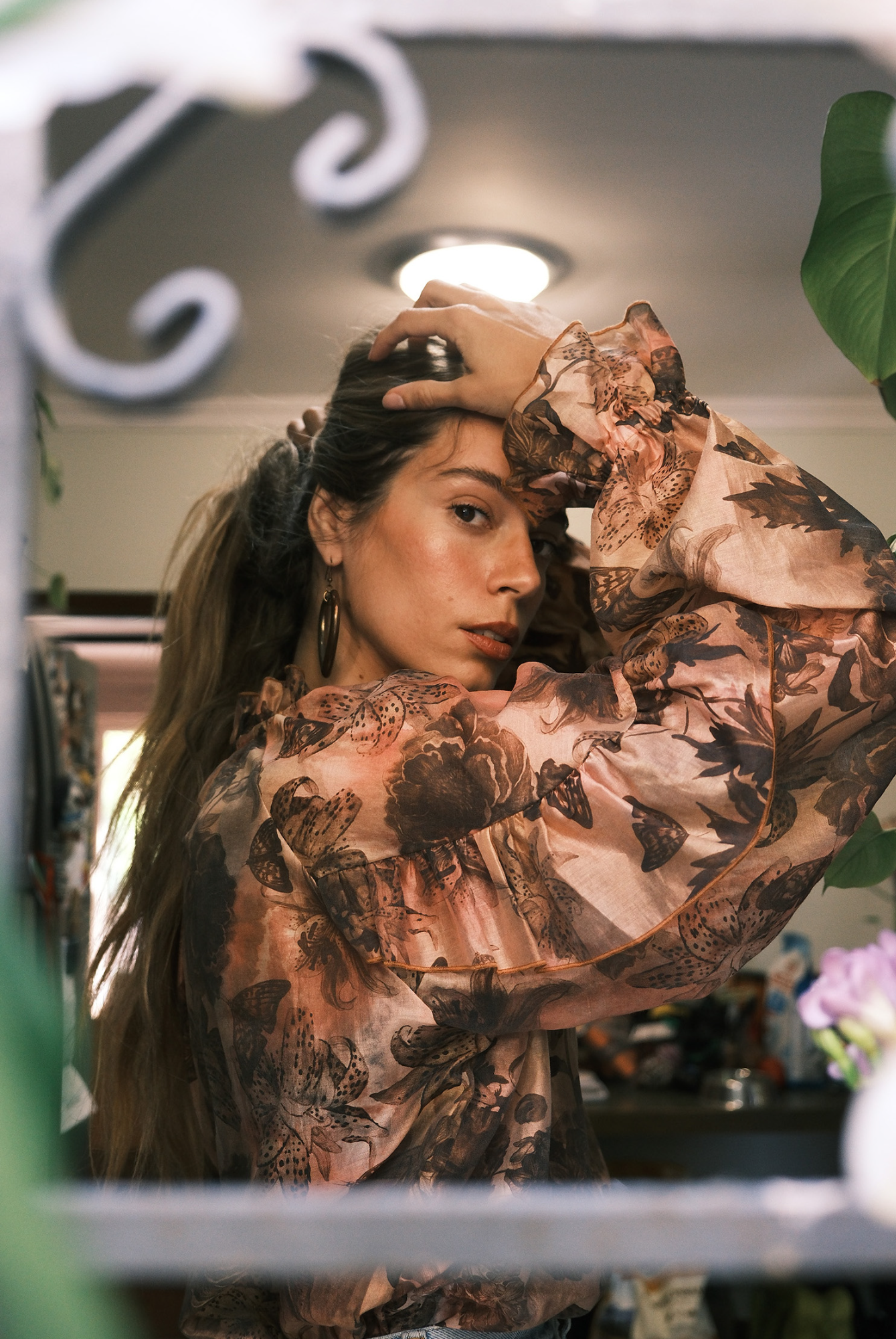 Flowerhunting blouse