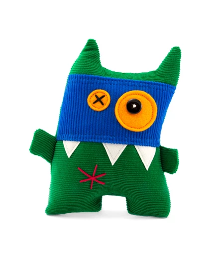 mini Monster with Mask - soft toy