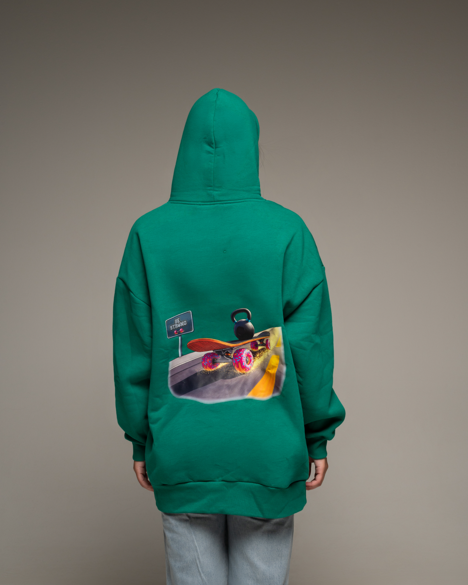 Glazed donut skate hoodie