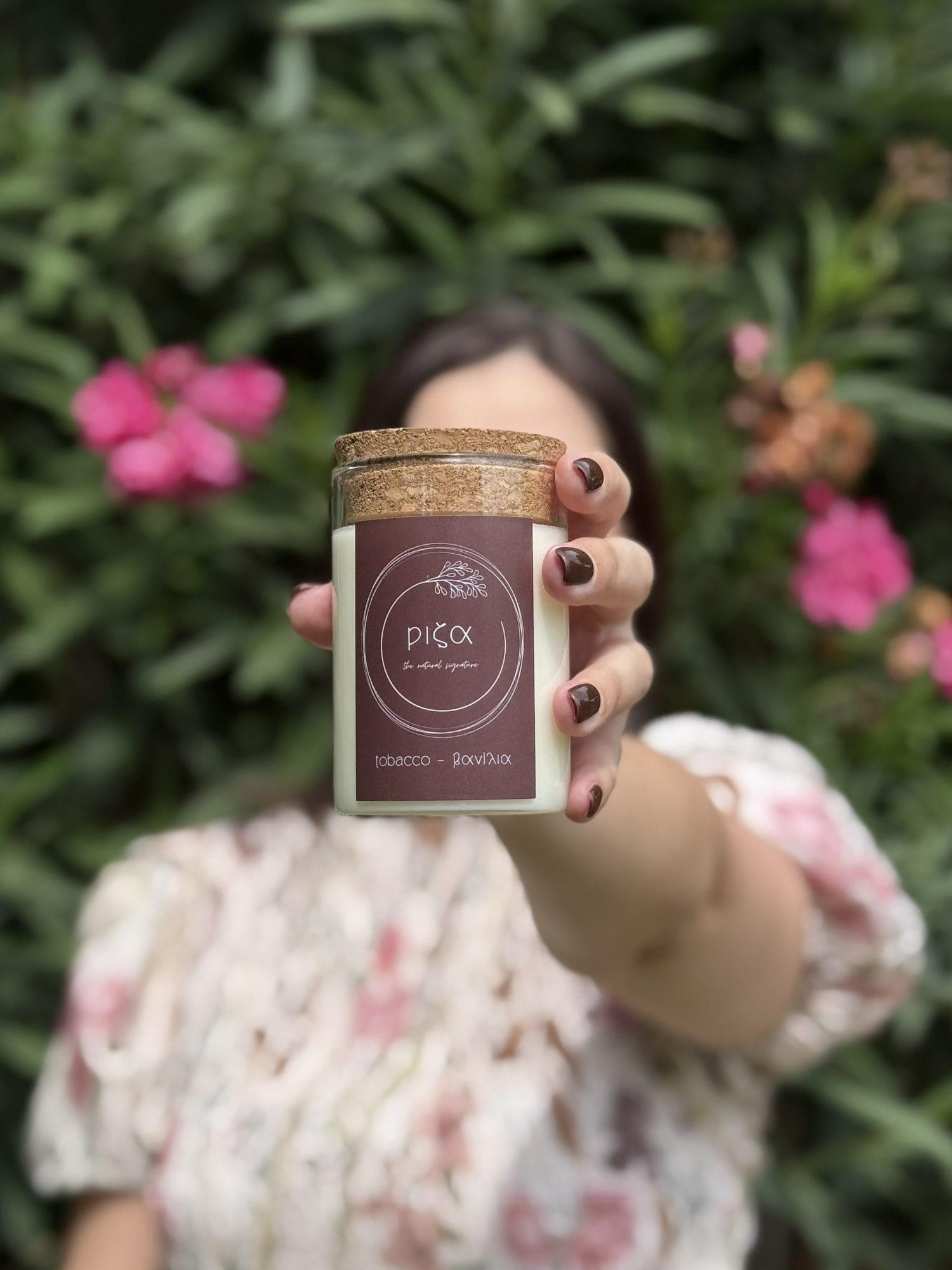 αρωματικό κερί σόγιας tobacco vanilla 200ml