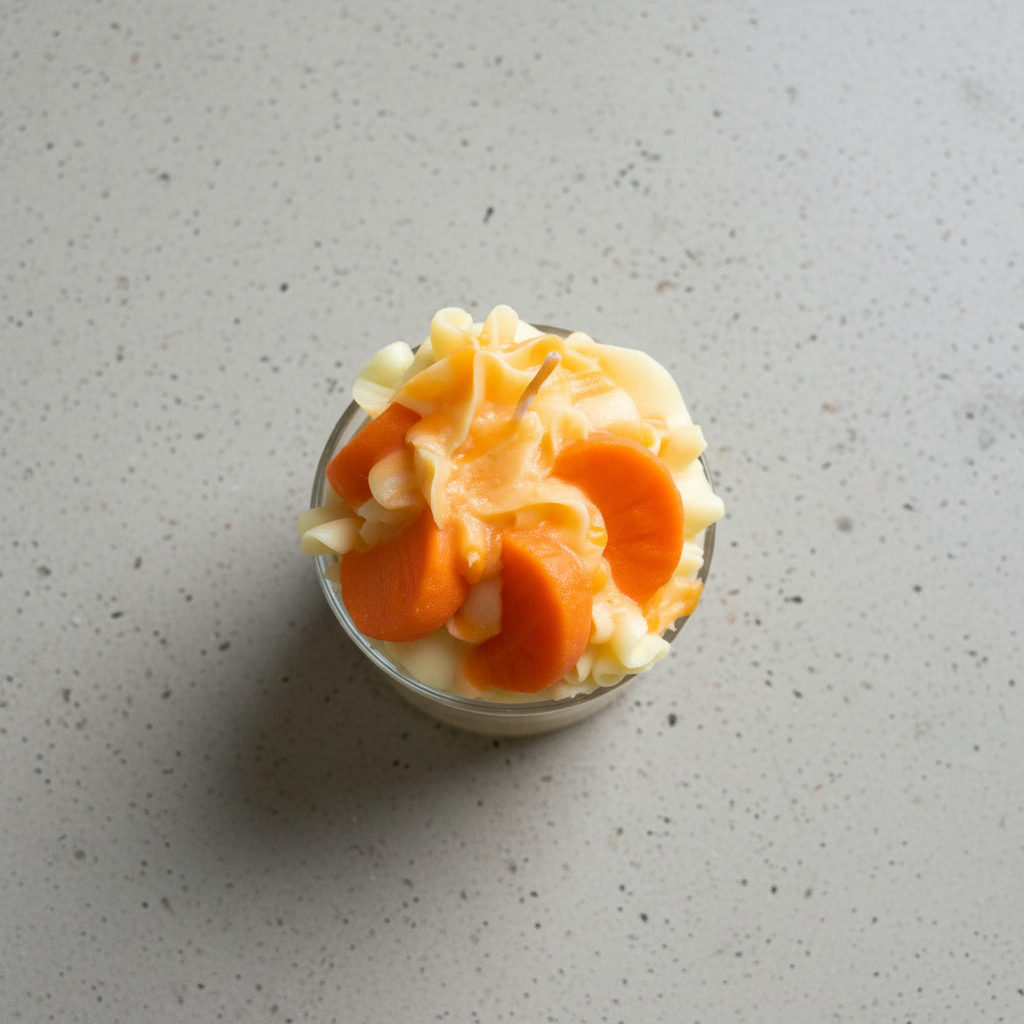 Χειροποίητο Φυτικό Κερί 'Orange & Cinnamon'