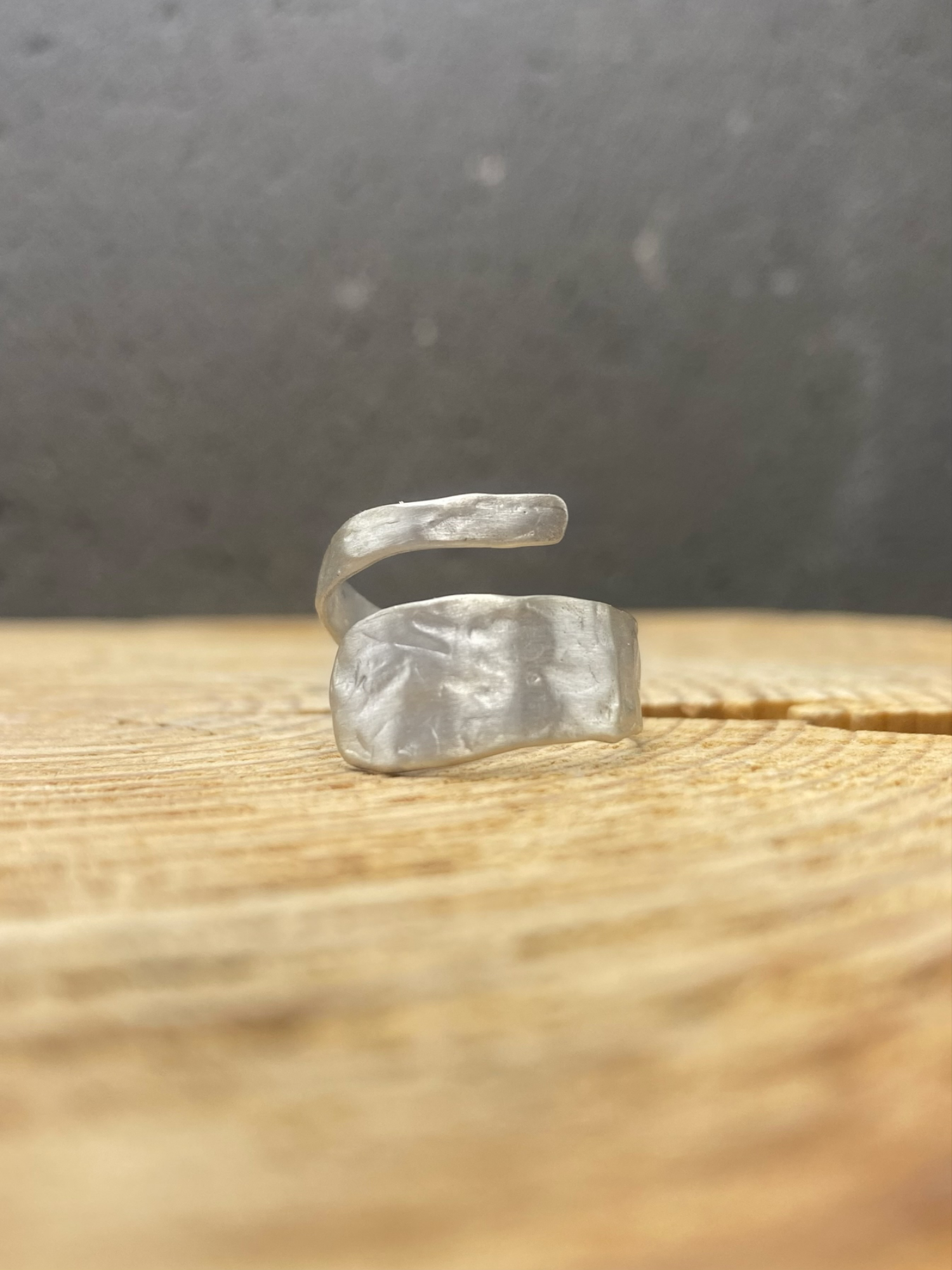 Raw signet ring