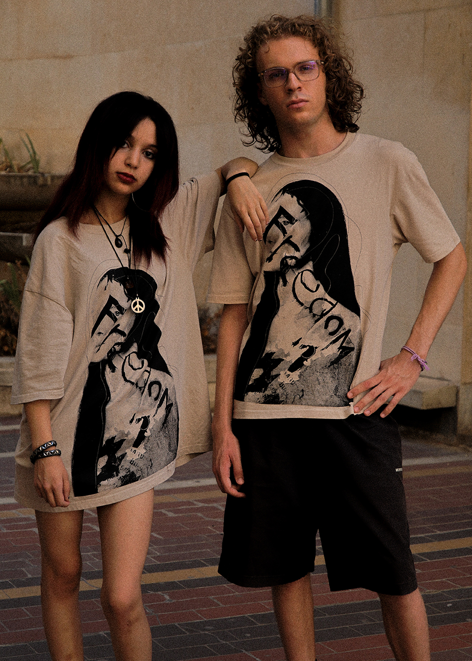 Freedom - Silkscreen printed Tee