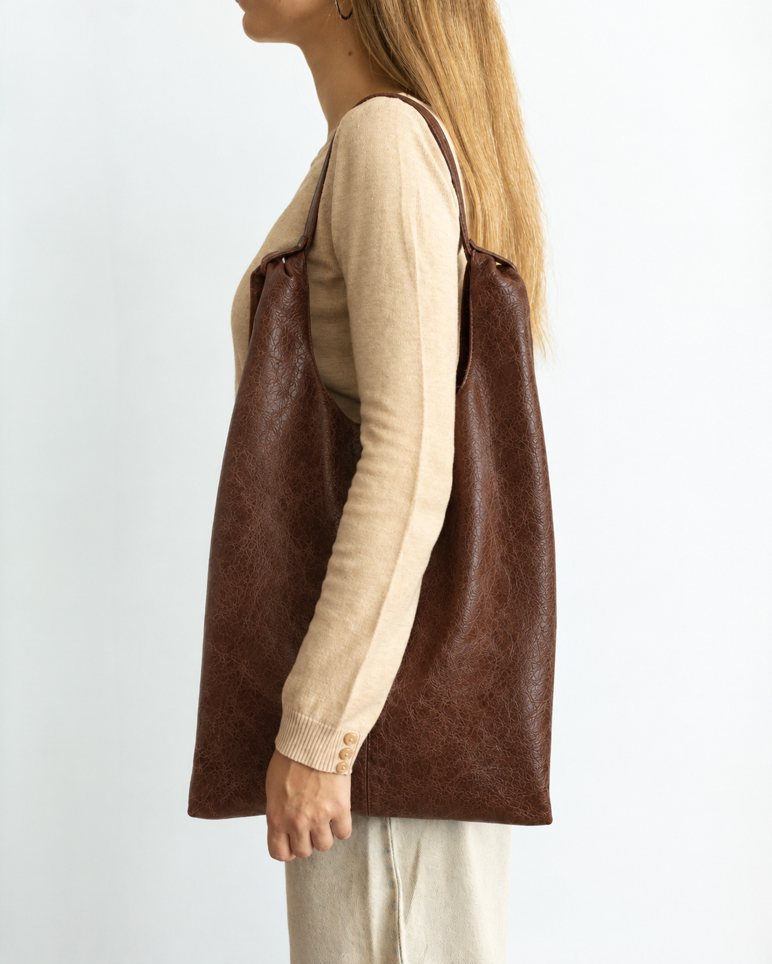 Thalia Tote | Vintage Brown Leather