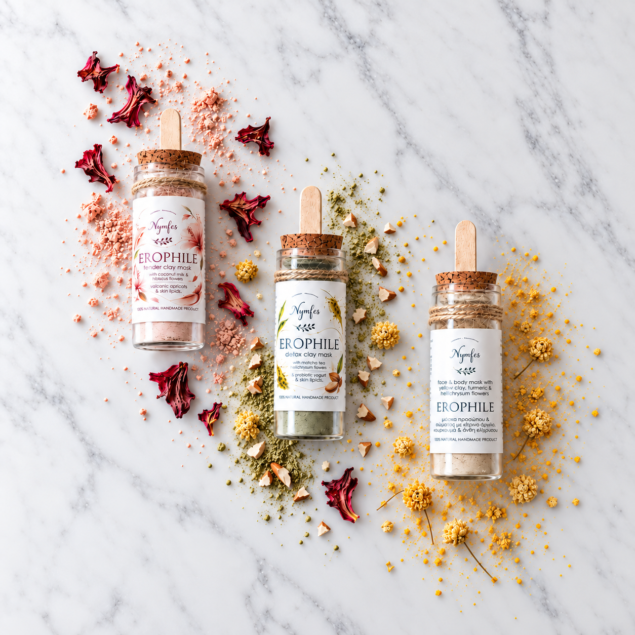 Μάσκα Προσώπου και Σώματος "Ερωφίλη" / Face and Body Mask "Erophile" (60gr)