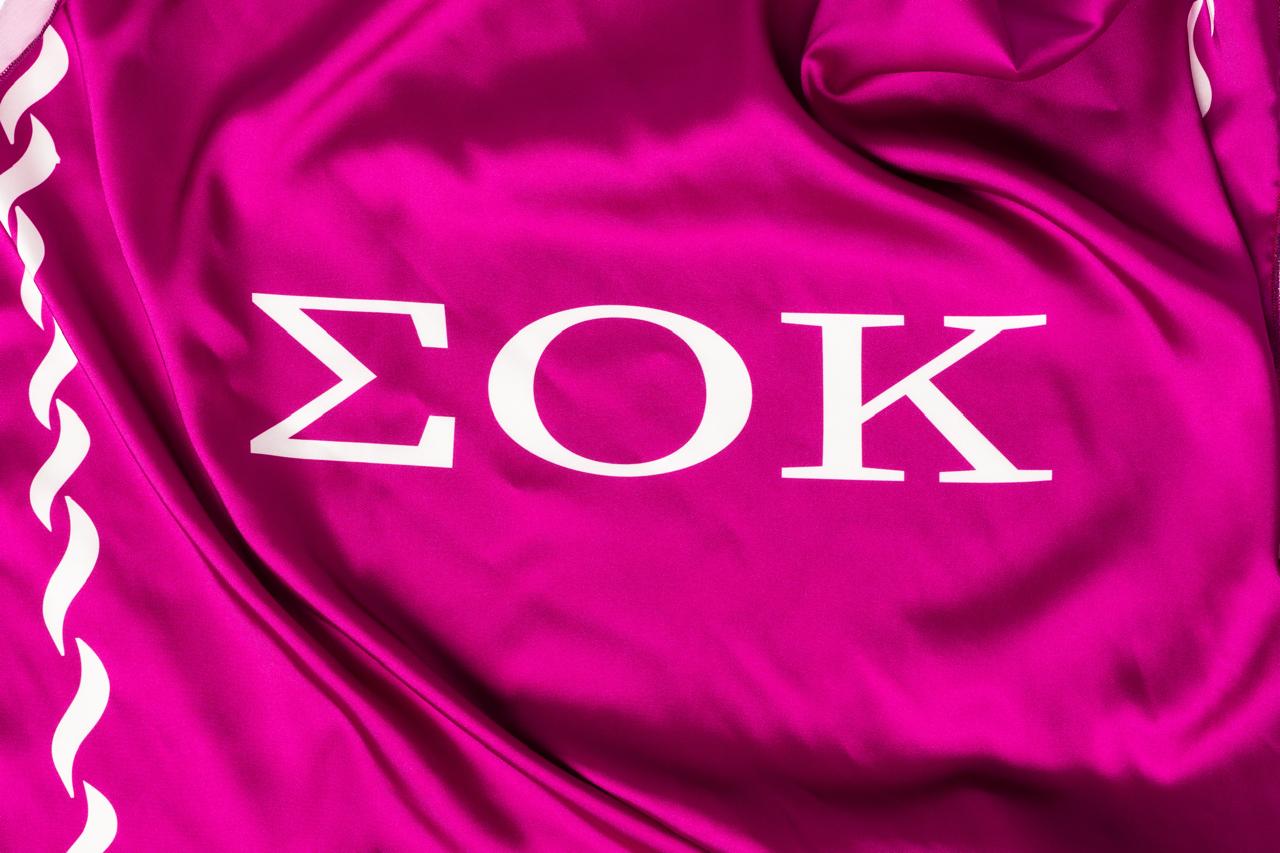 SATIN BANDANA ΣΟΚ-  PINK