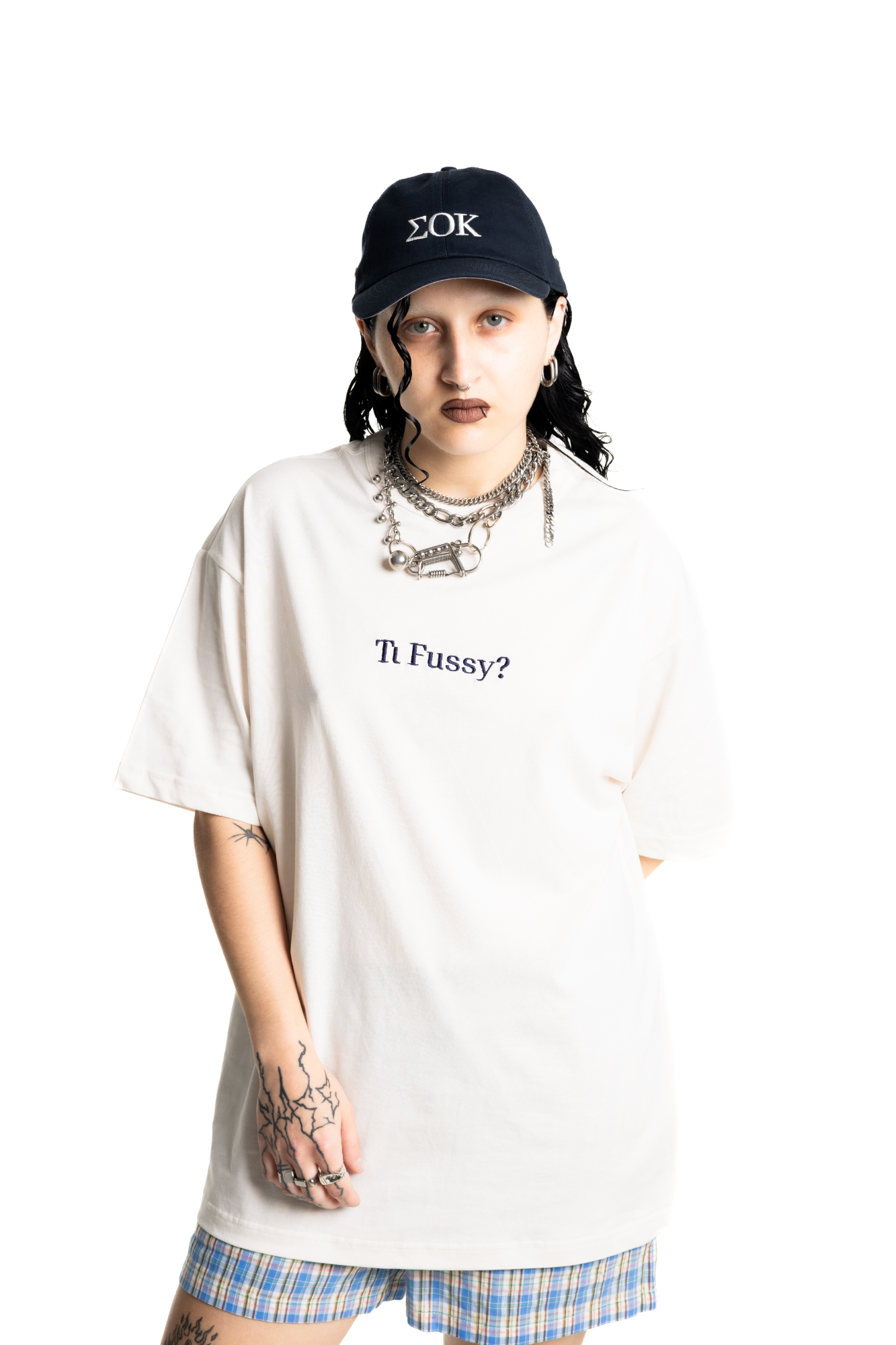 Ti Fussy - T-shirt Off-White