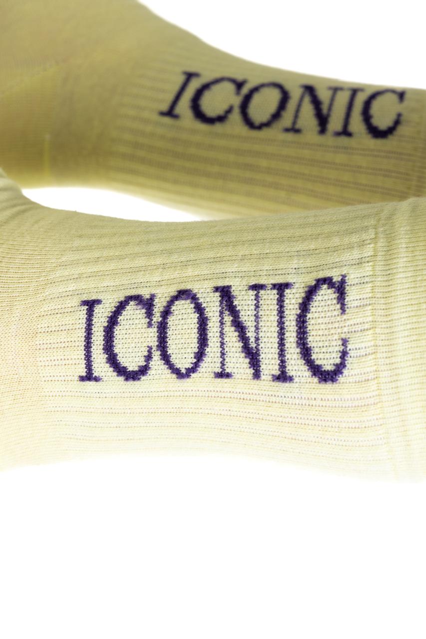 ICONIC ΣΟΚ - Pastel Yellow