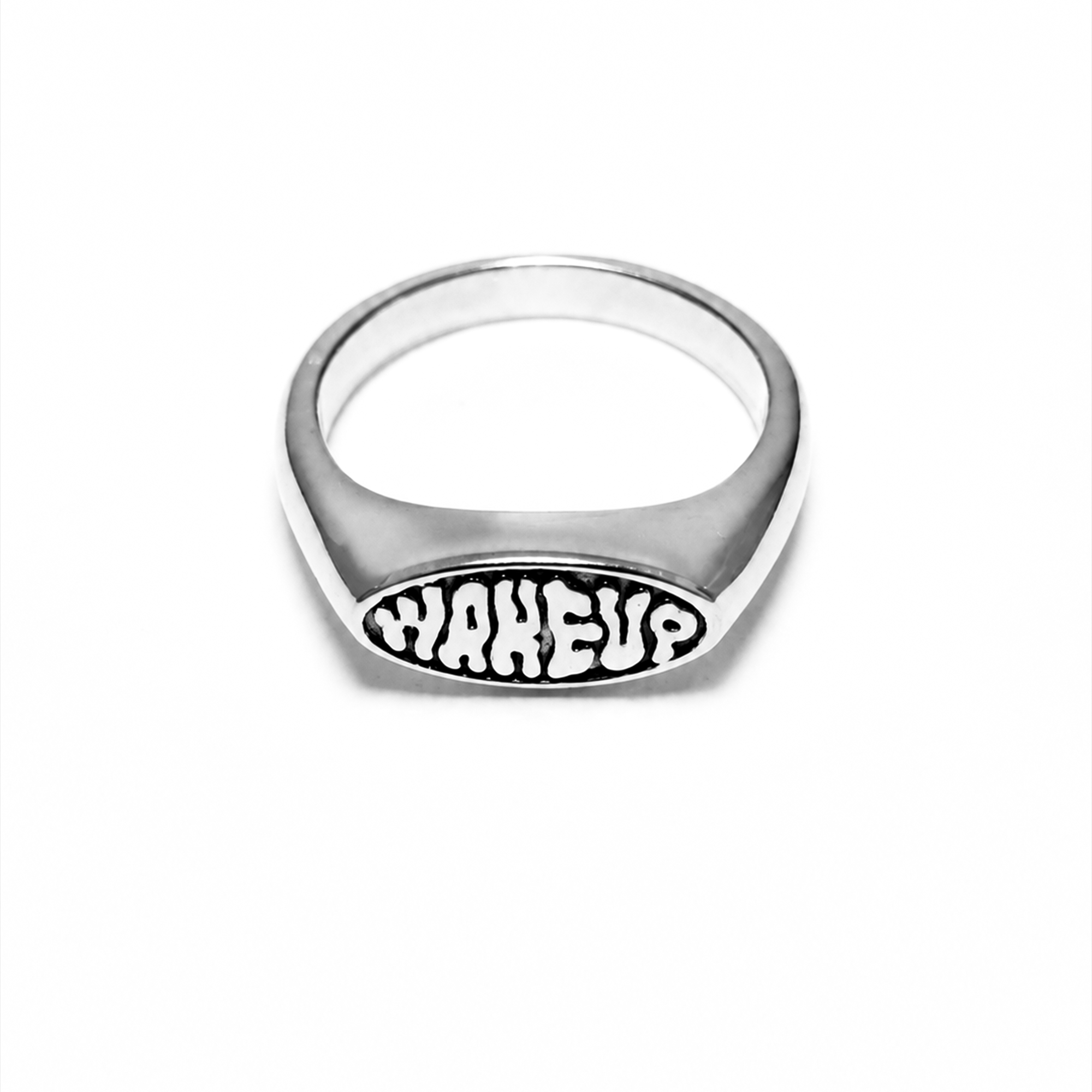 WAKEUP LOGO RING / JEWEL (2 in 1)