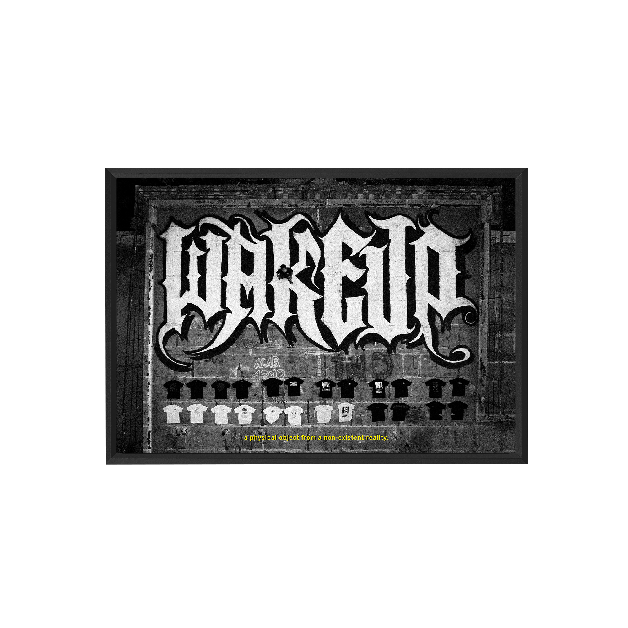WAKEUP GRAFFITI ART PRINT