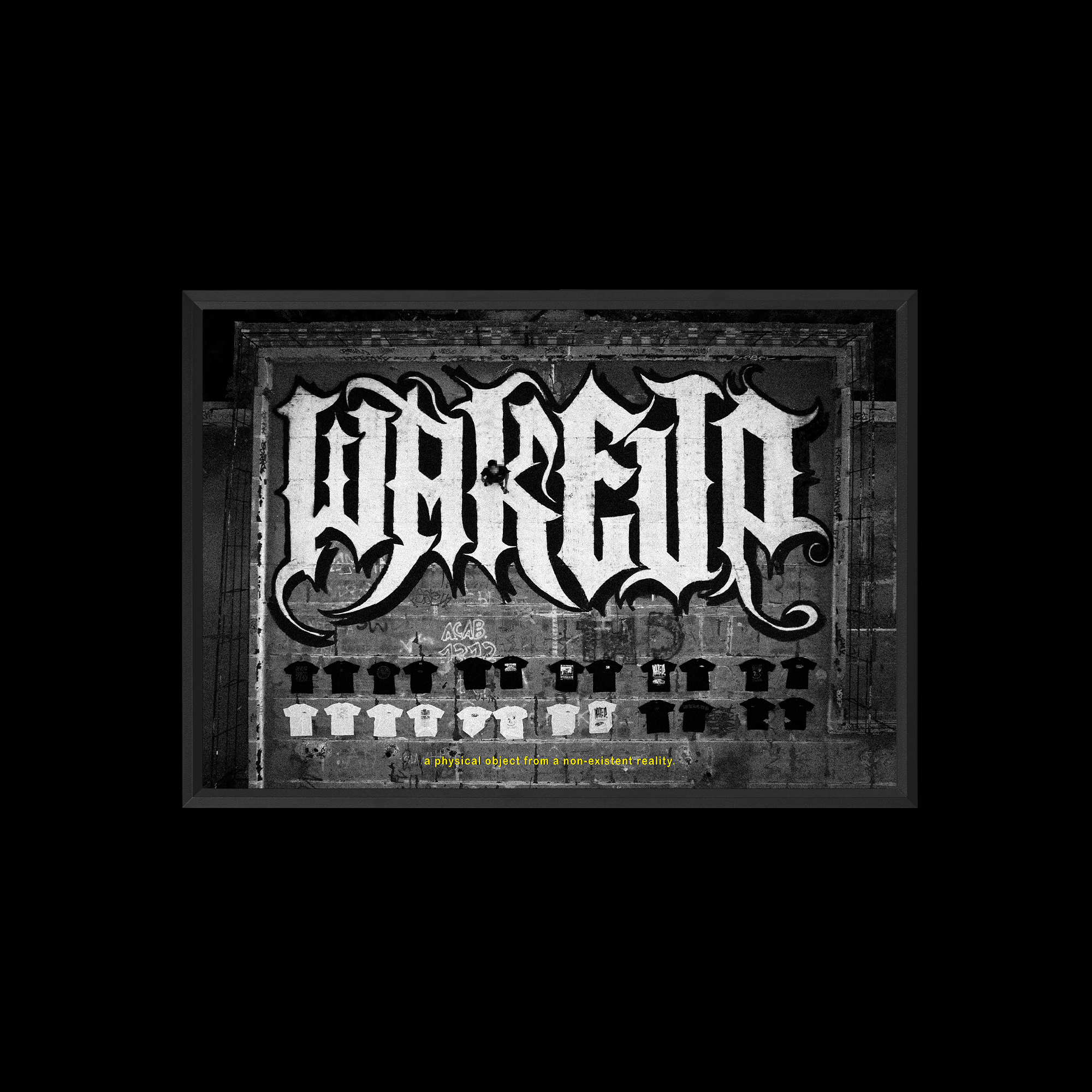WAKEUP GRAFFITI ART PRINT