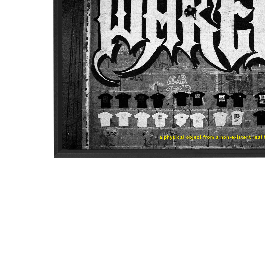 WAKEUP GRAFFITI ART PRINT