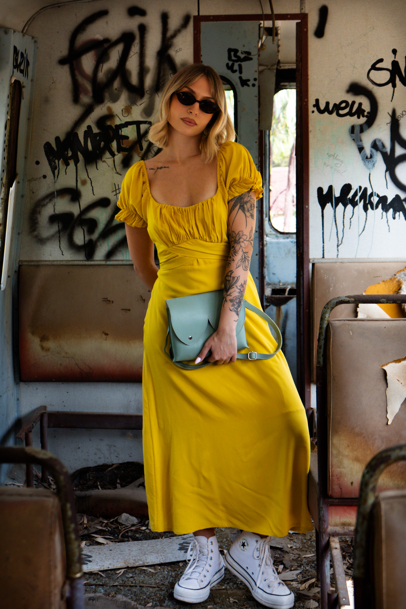 Boobies Leather Bag