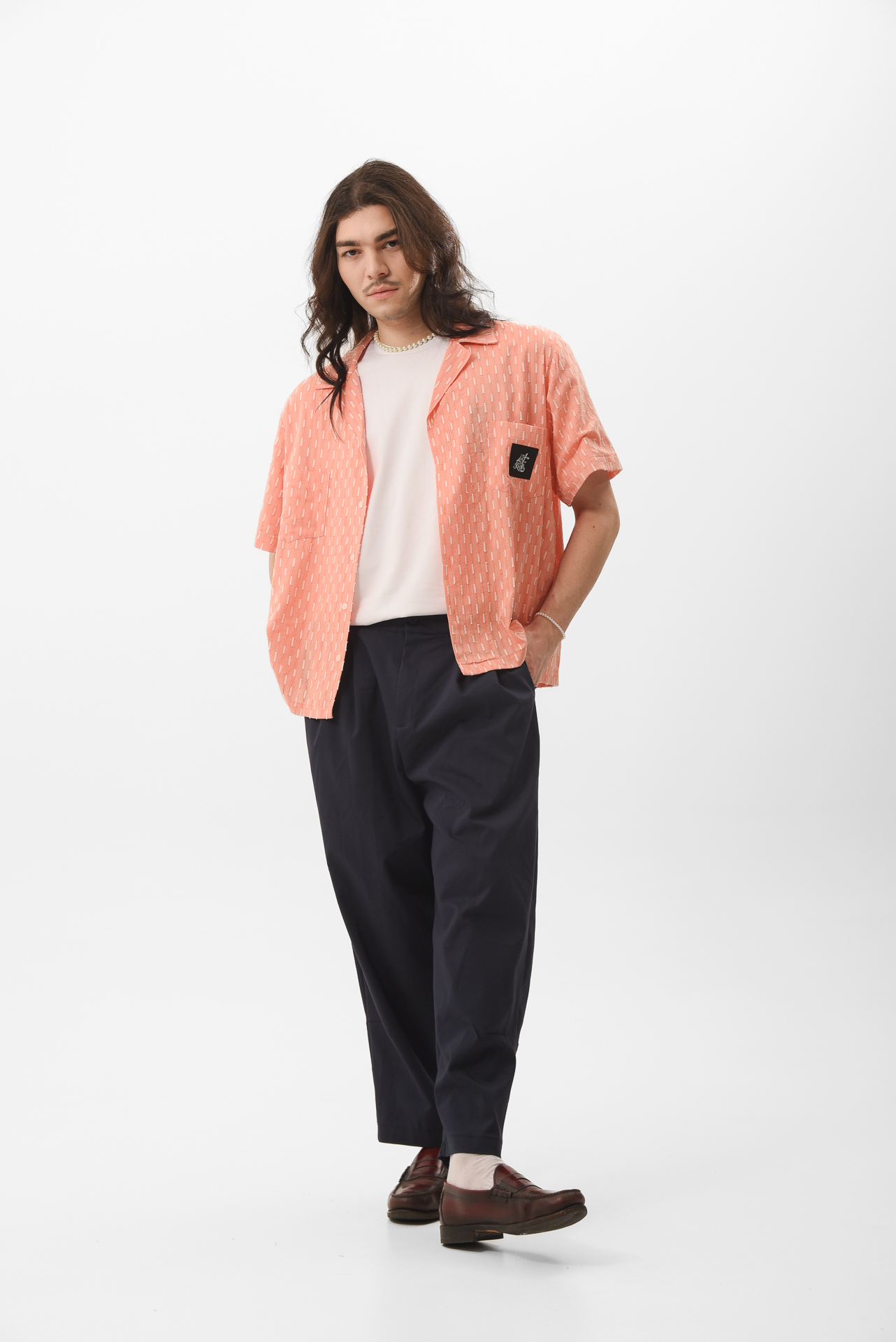 Peach Rose Shirt