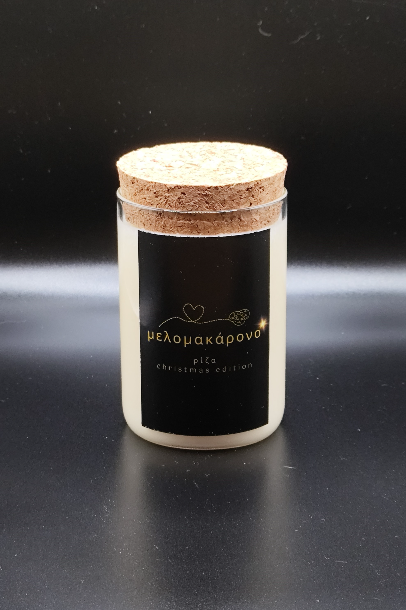 αρωματικό κερί σόγιας μελομακάρονο 200ml