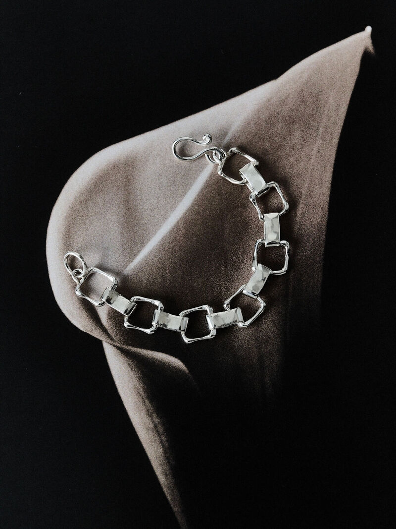 Interlock Square Bracelet