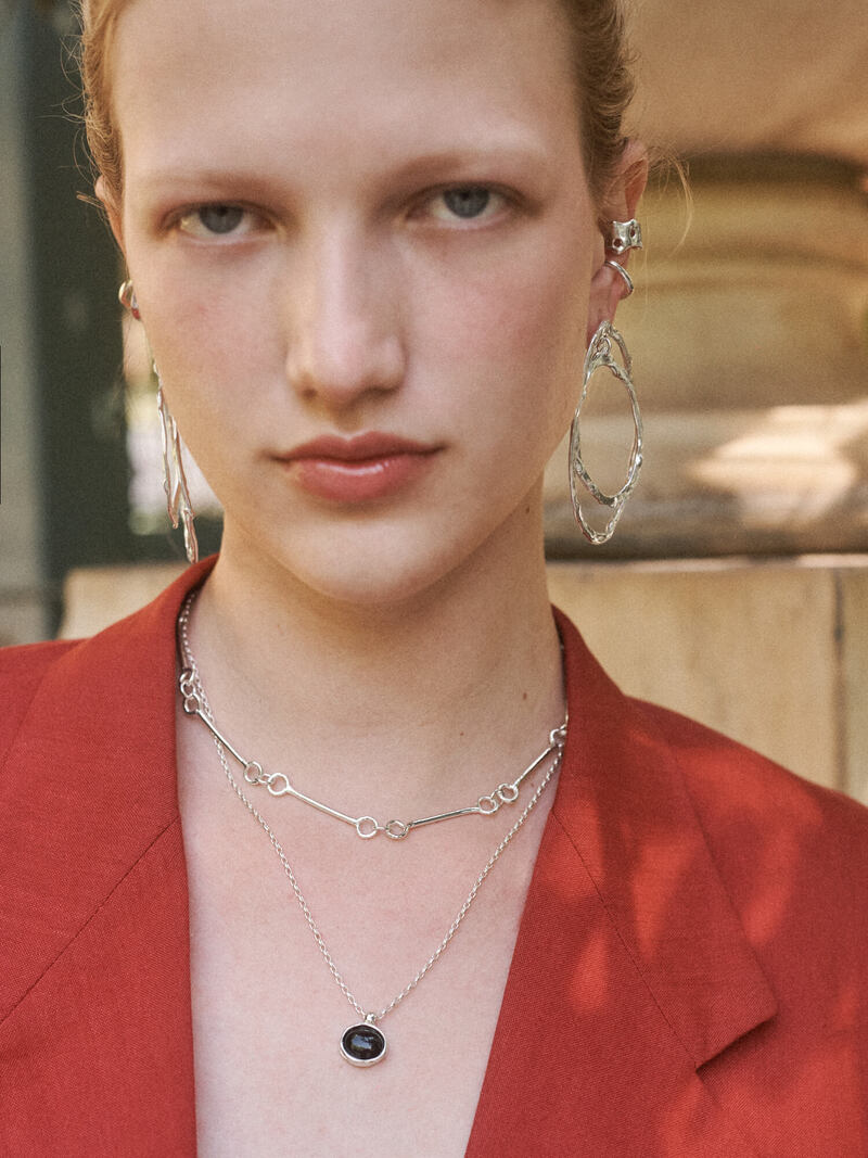 Pins Chain Necklace