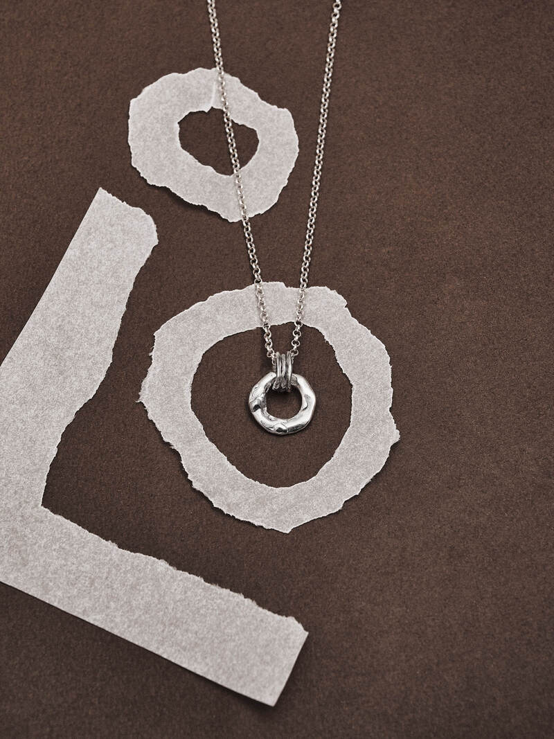Hinge Pendant Necklace