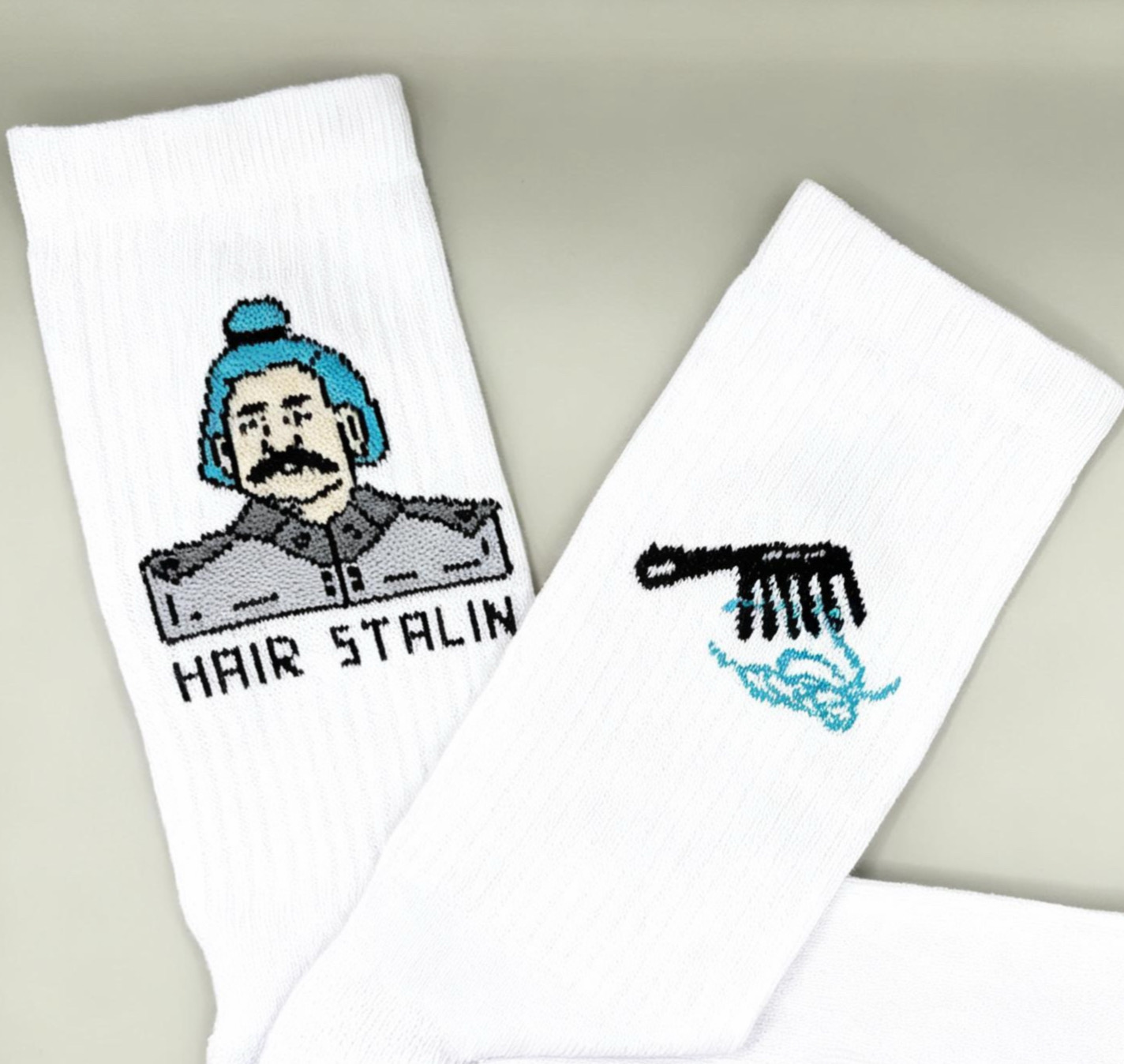 Hair -Stalin socks 