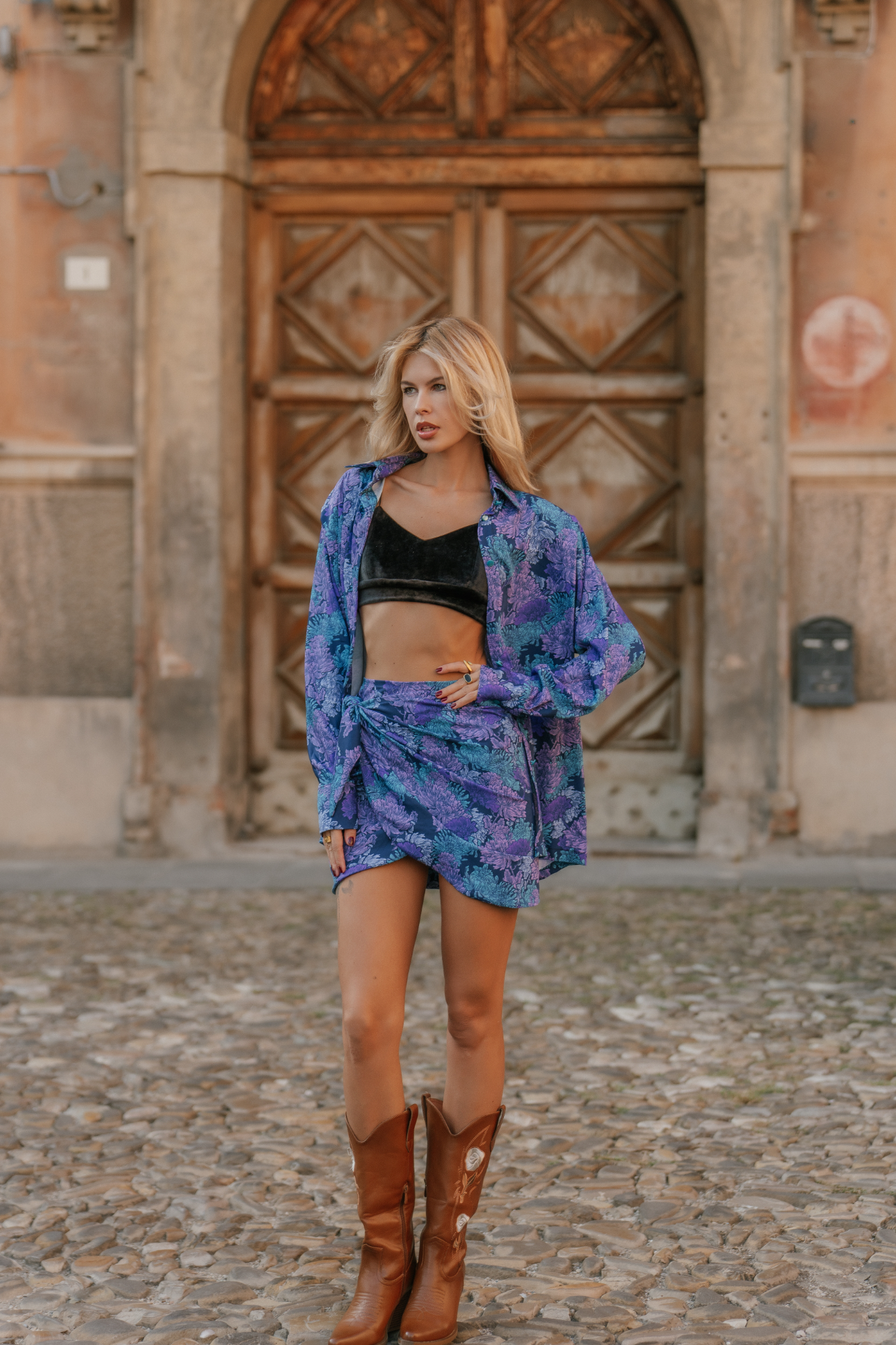 Annette Wrap Skirt

