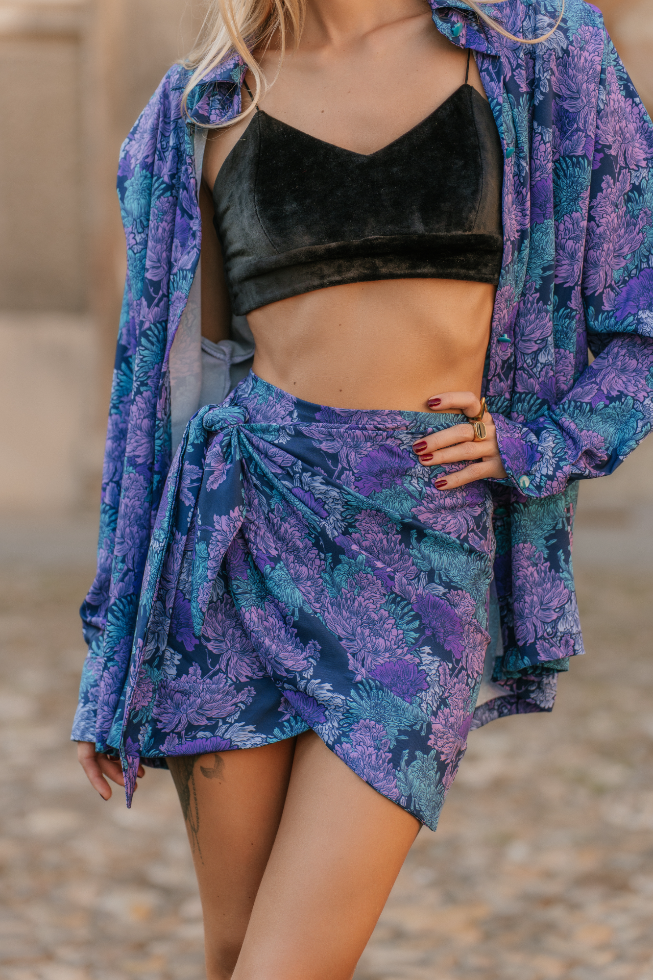 Annette Wrap Skirt

