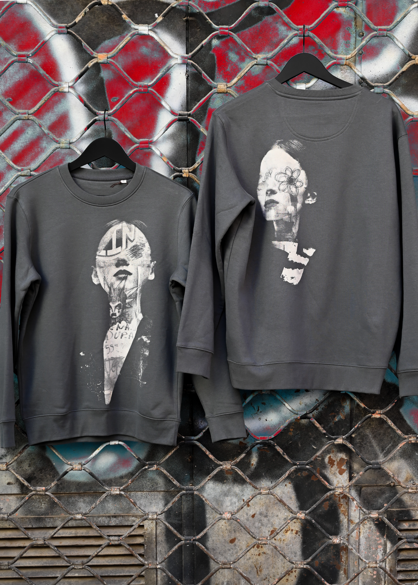 Urban Femmes - Silkscreen printed Sweatshirt