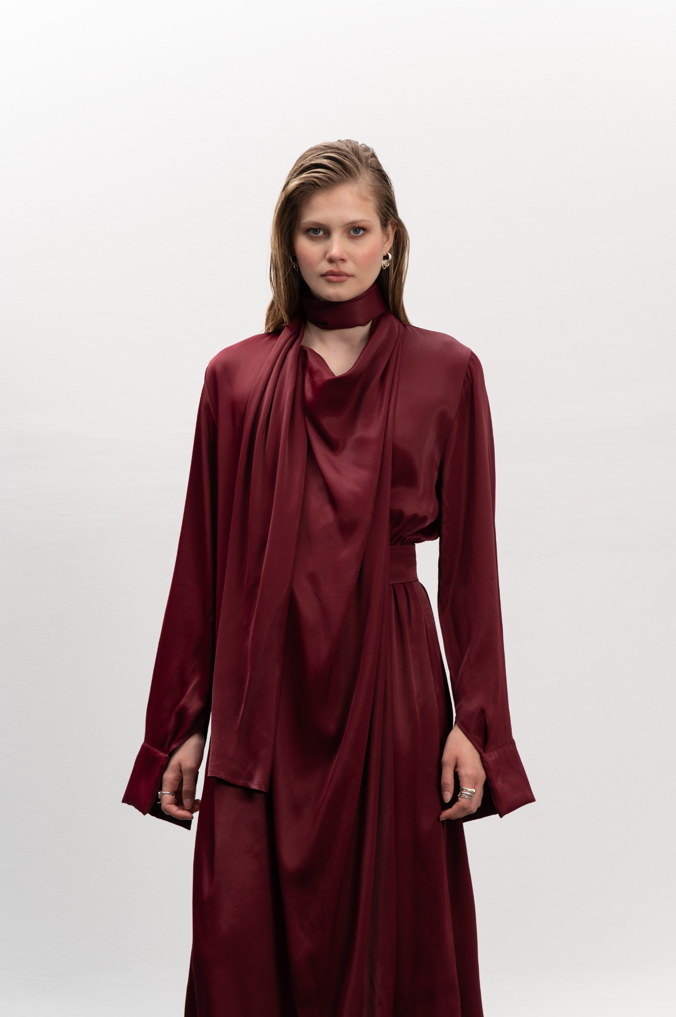 Broome Dress - Wine