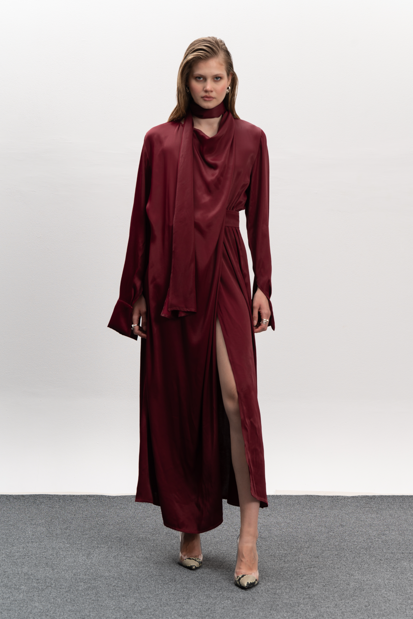 Broome Dress - Wine