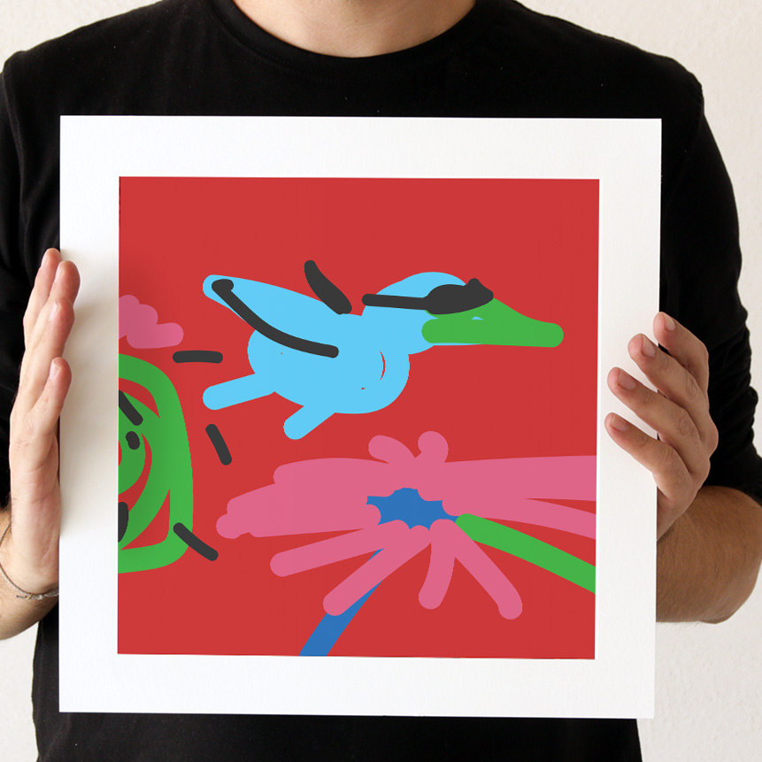 35×35cm Giclée prints