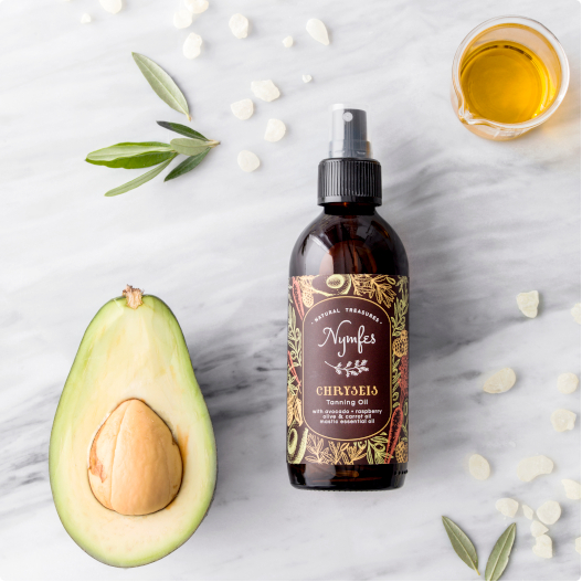 Λάδι Μαυρίσματος "Χρυσηίς / "Chriseis" Tanning Body Oil