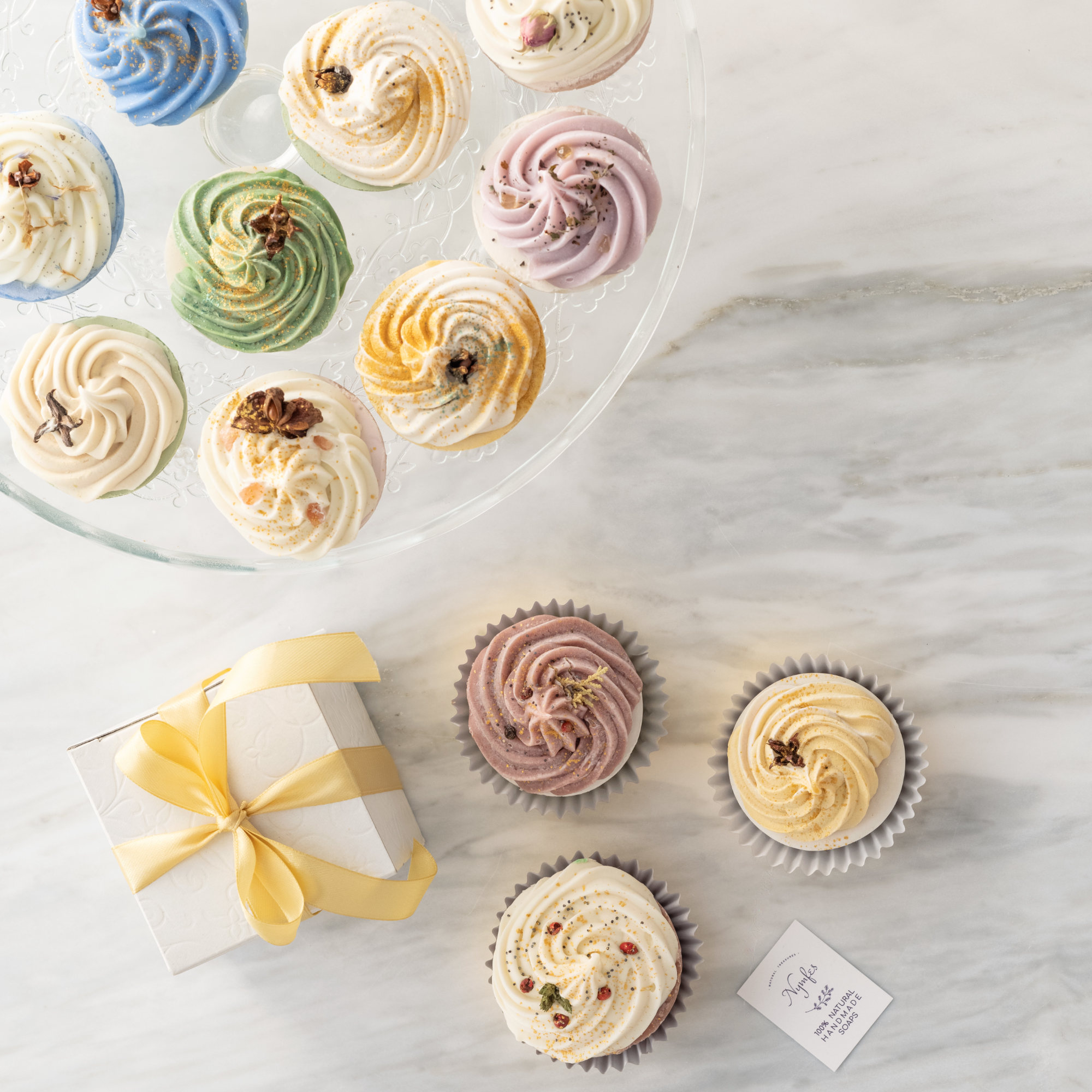 Cupcakes made of soap