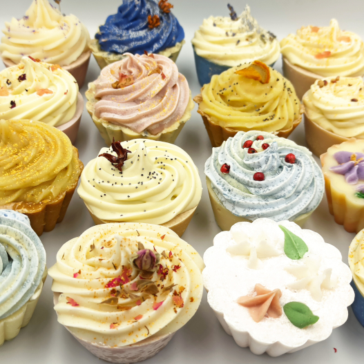Cupcakes made of soap