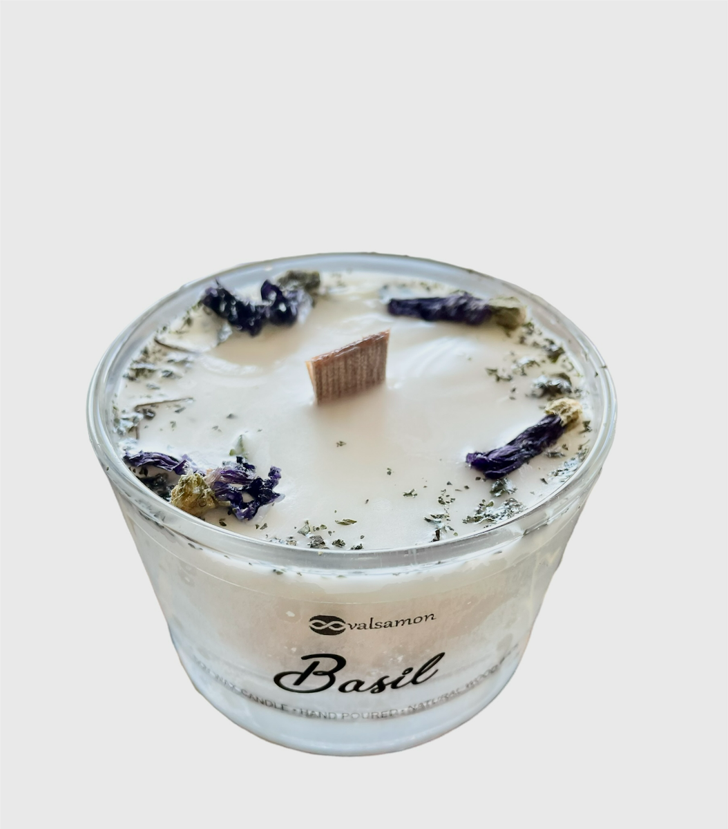 Αρωματικό κερί με βότανα