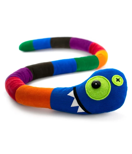 colorful Snake - soft toy