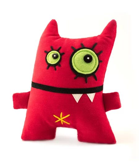 little Miss Monster - soft toy