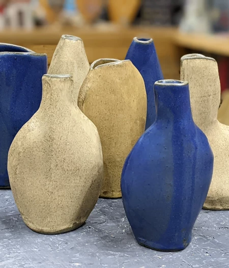 Handmade Ceramic Small Vases