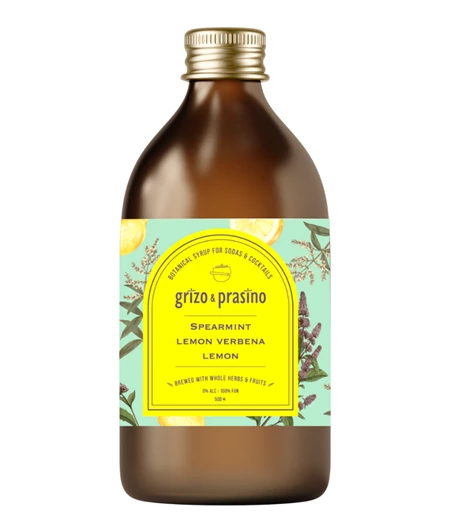 Botanical syrup λεμόνι