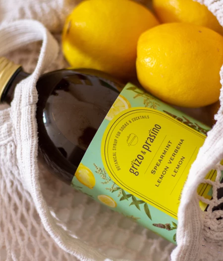 Botanical syrup lemon