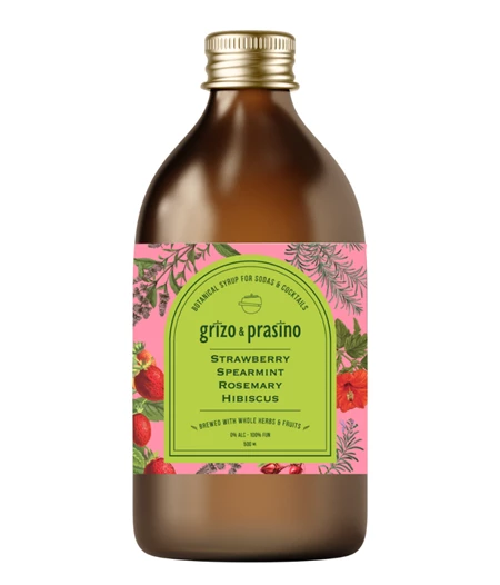 Botanical syrup φράουλα