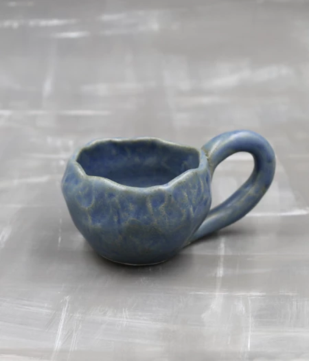 Freeform Small Ceramic Mug 
