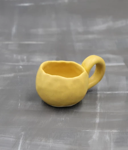Freeform Small Ceramic Mug 